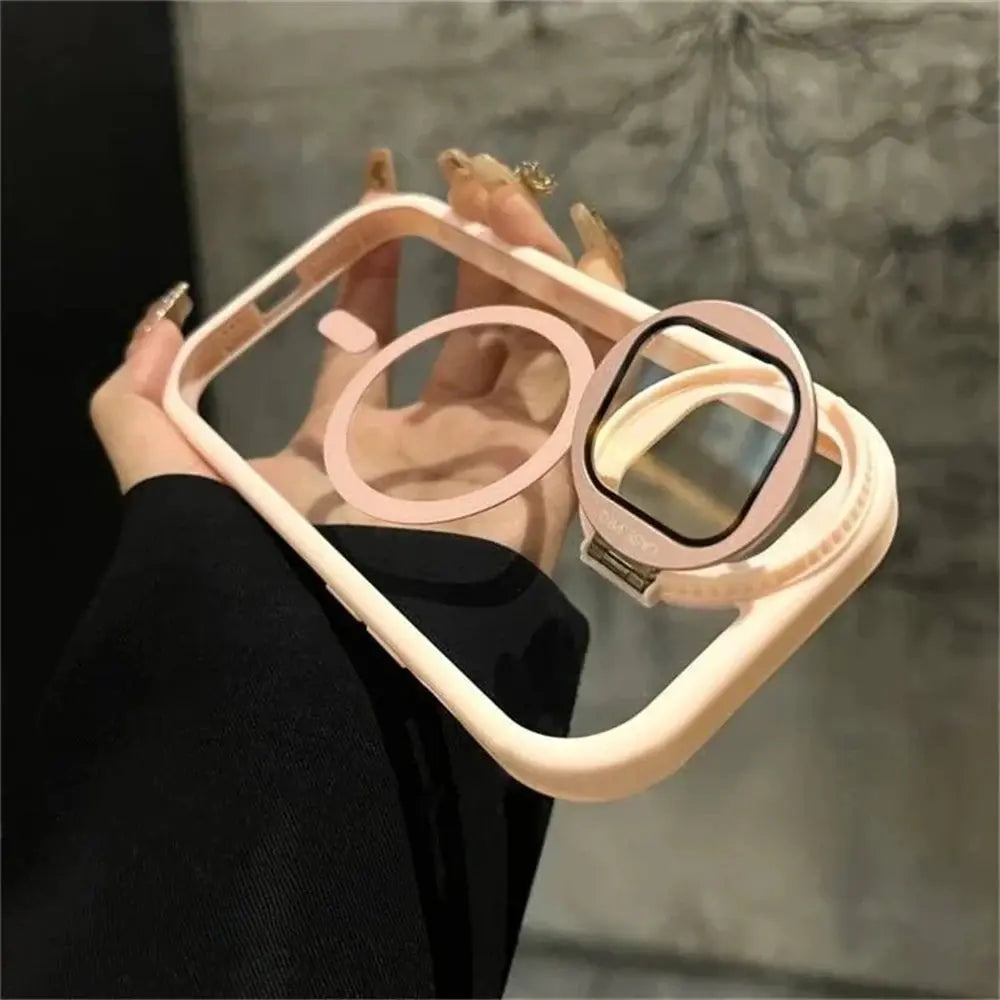 Magsafe Compatible Phone Case with Lens Protector for iPhone 14/15/16 Series   YAG Boutique