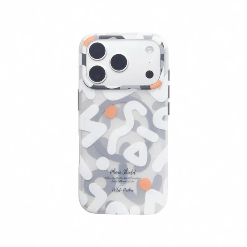 Modern Abstract Case with Magsafe for iPhone 15/16/17 Series  iPhone Cases YAG Boutique