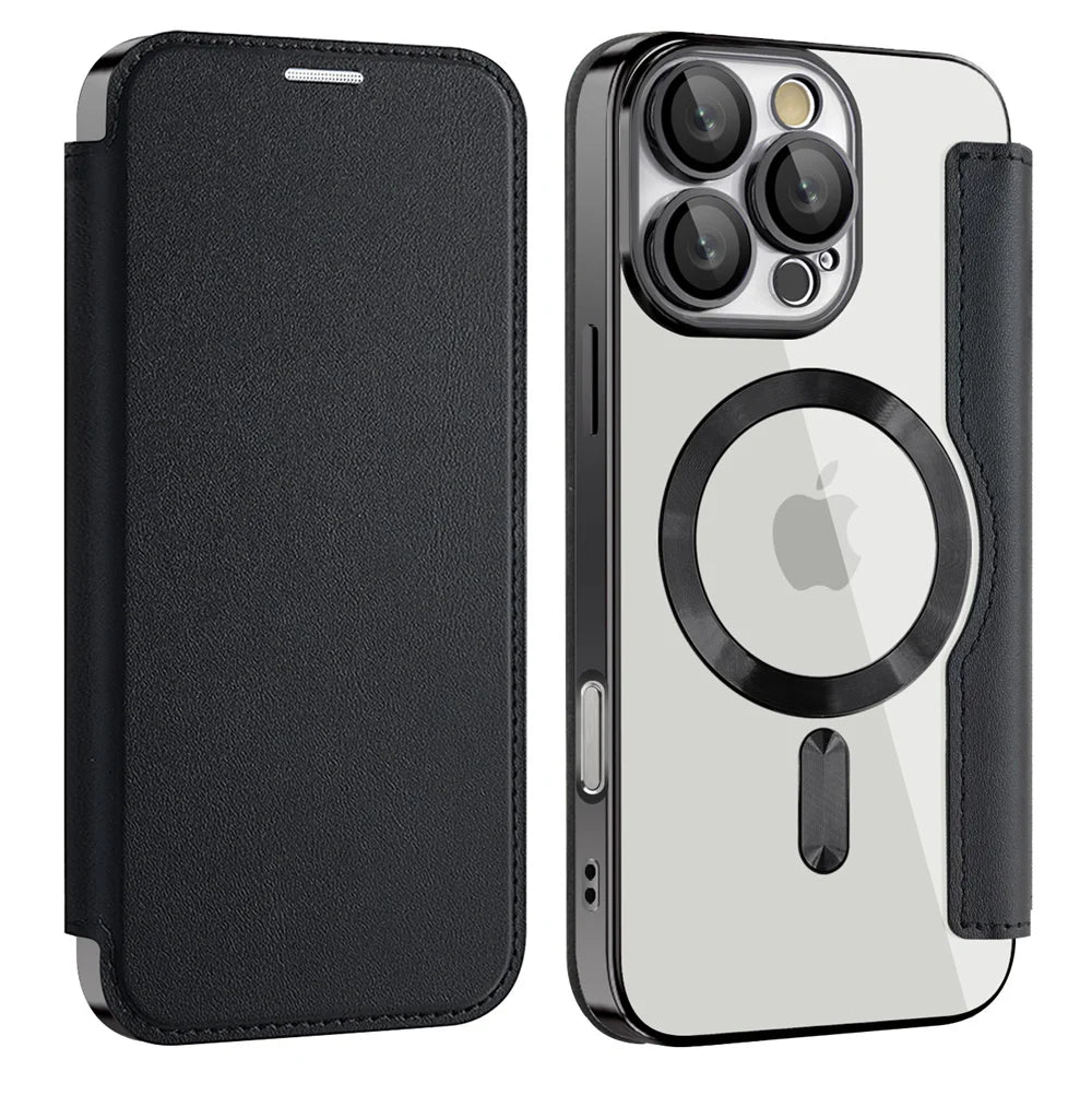 Iconic Flip Card Holder Case for iPhone 14 - 16 Series  iPhone Cases YAG Boutique