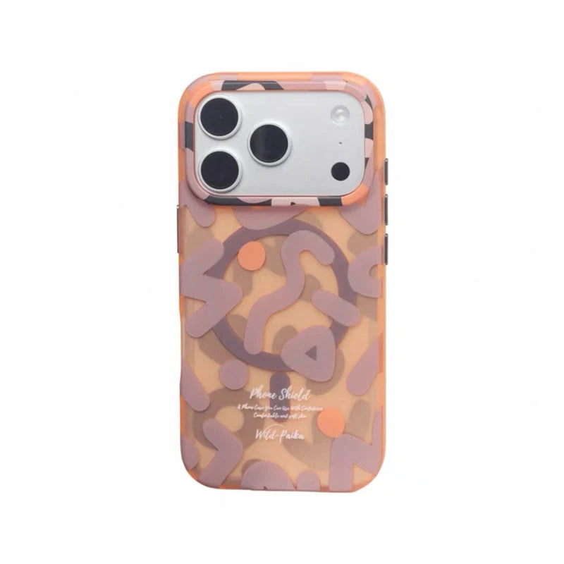 Modern Abstract Case with Magsafe for iPhone 15/16/17 Series  iPhone Cases YAG Boutique