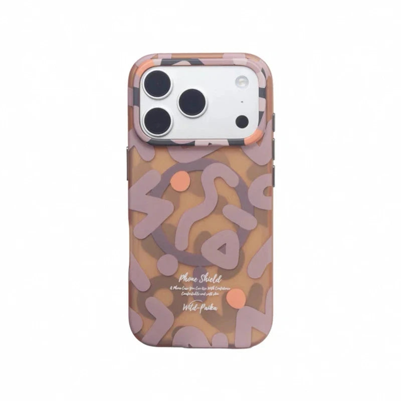Modern Abstract Case with Magsafe for iPhone 15/16/17 Series  iPhone Cases YAG Boutique