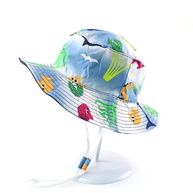 Unisex Kids Bucket Sun Protection Cartoon Pattern Bucket Hat Yesy All Goods