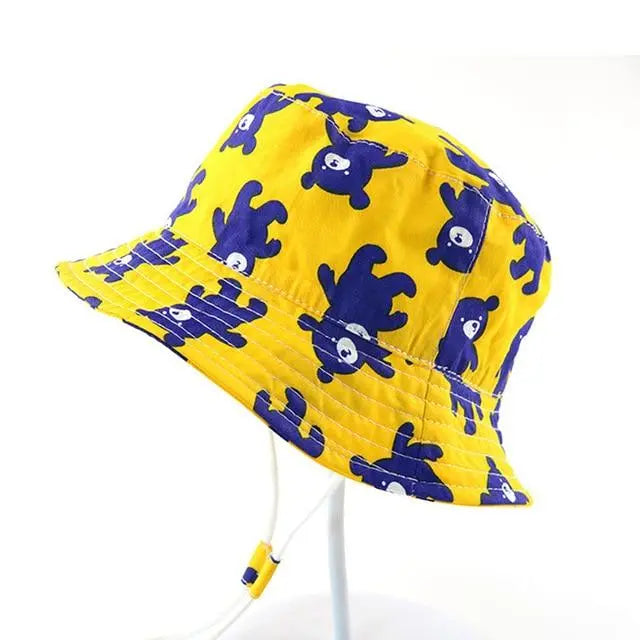 Unisex Kids Bucket Sun Protection Cartoon Pattern Bucket Hat Yesy All Goods