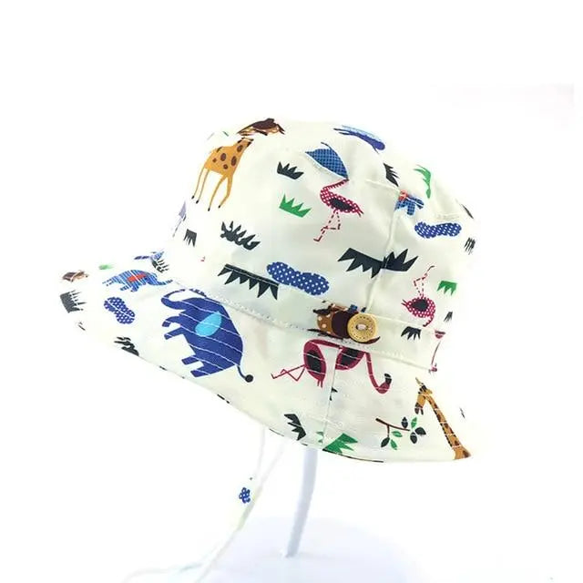 Unisex Kids Bucket Sun Protection Cartoon Pattern Bucket Hat Yesy All Goods