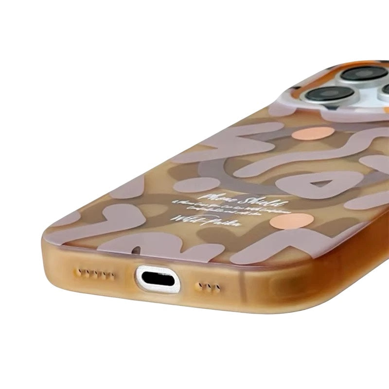 Modern Abstract Case with Magsafe for iPhone 15/16/17 Series  iPhone Cases YAG Boutique