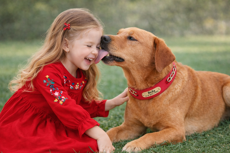 Adorable Moments: Dressing up Kids and Pets with Love!