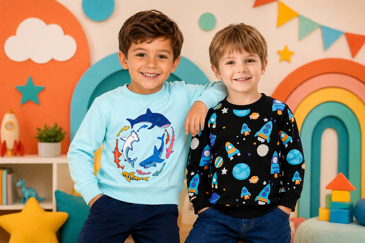 Kids Capsule Wardrobe: 12 Pieces, 30 Outfits, Less Stress by YAG Boutique