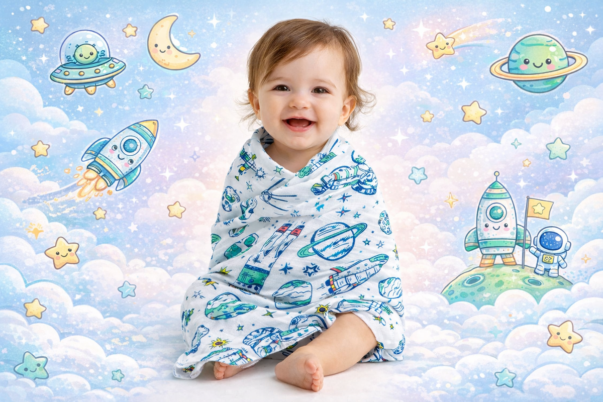 Embrace Nature’s Softness: Discover Our 100% Certified Organic Cotton Baby by YAG Boutique