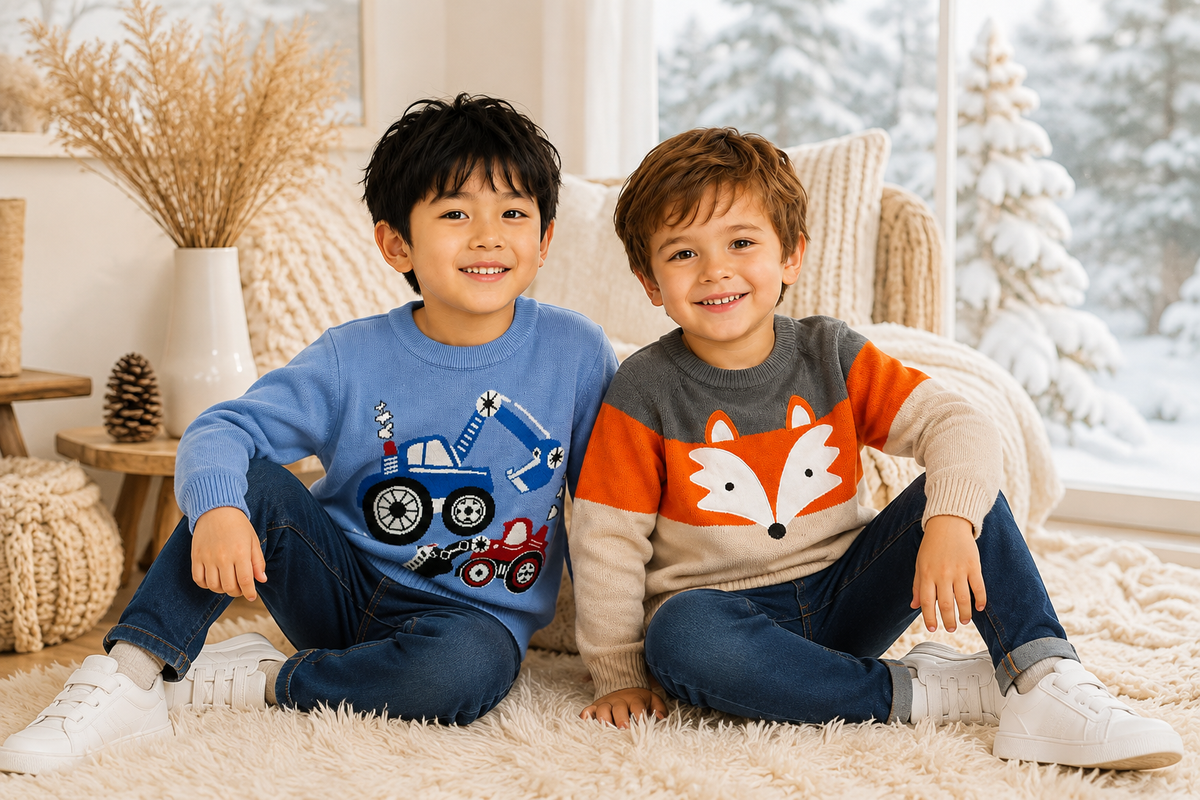 Premium Kids Knit Jumpers