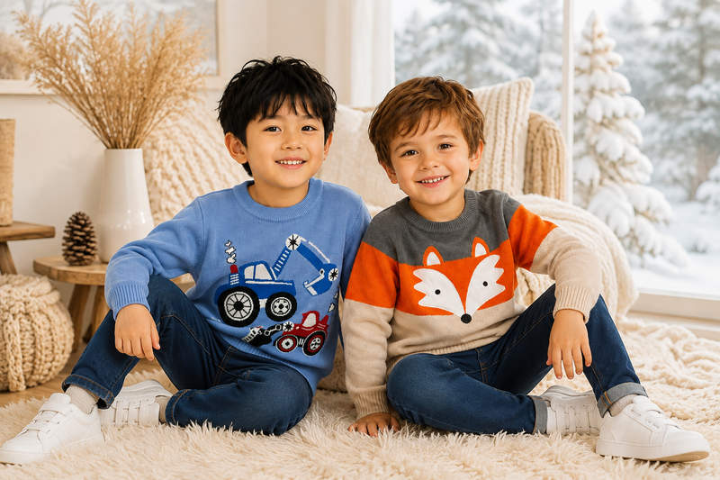 Premium Kids Knit Jumpers