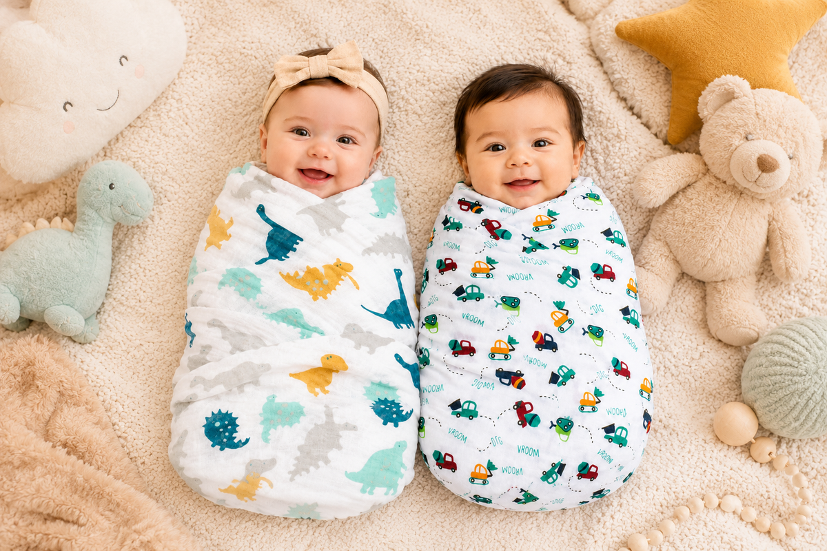 Why Muslin Wraps Are a Year-Round Baby Essential