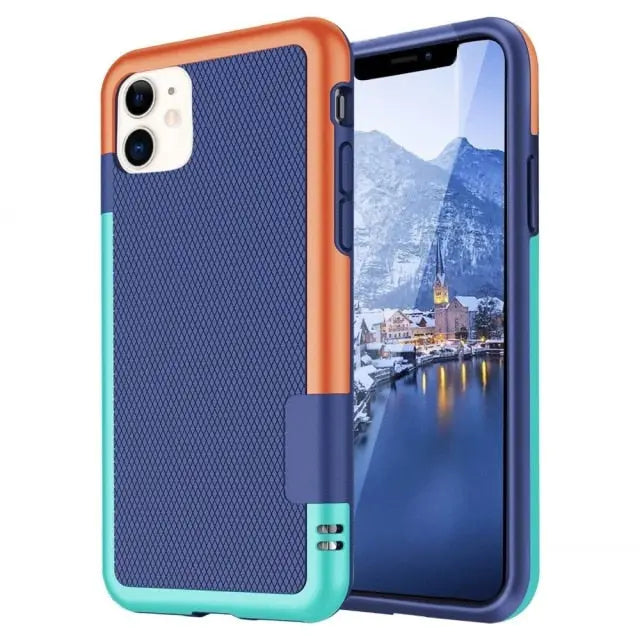 Lux Colour Mix-Matched Protective Case for iPhone 11/12 Series Yesy All Goods