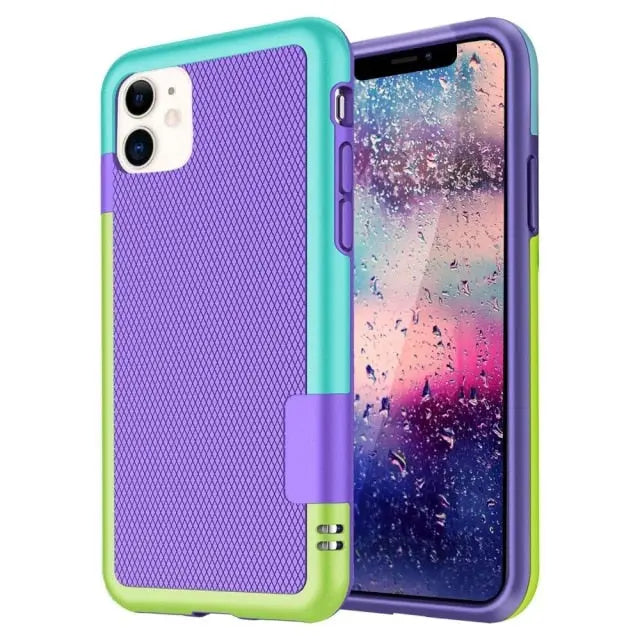 Lux Colour Mix-Matched Protective Case for iPhone 11/12 Series Yesy All Goods