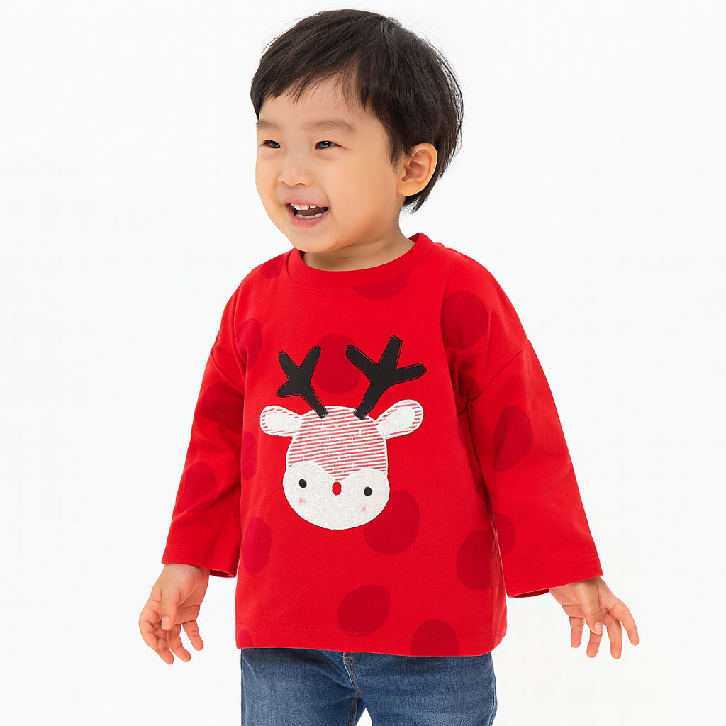 Little Reindeer Christmas Jumper – Festive Kids Edition  kids clothing YAG Boutique