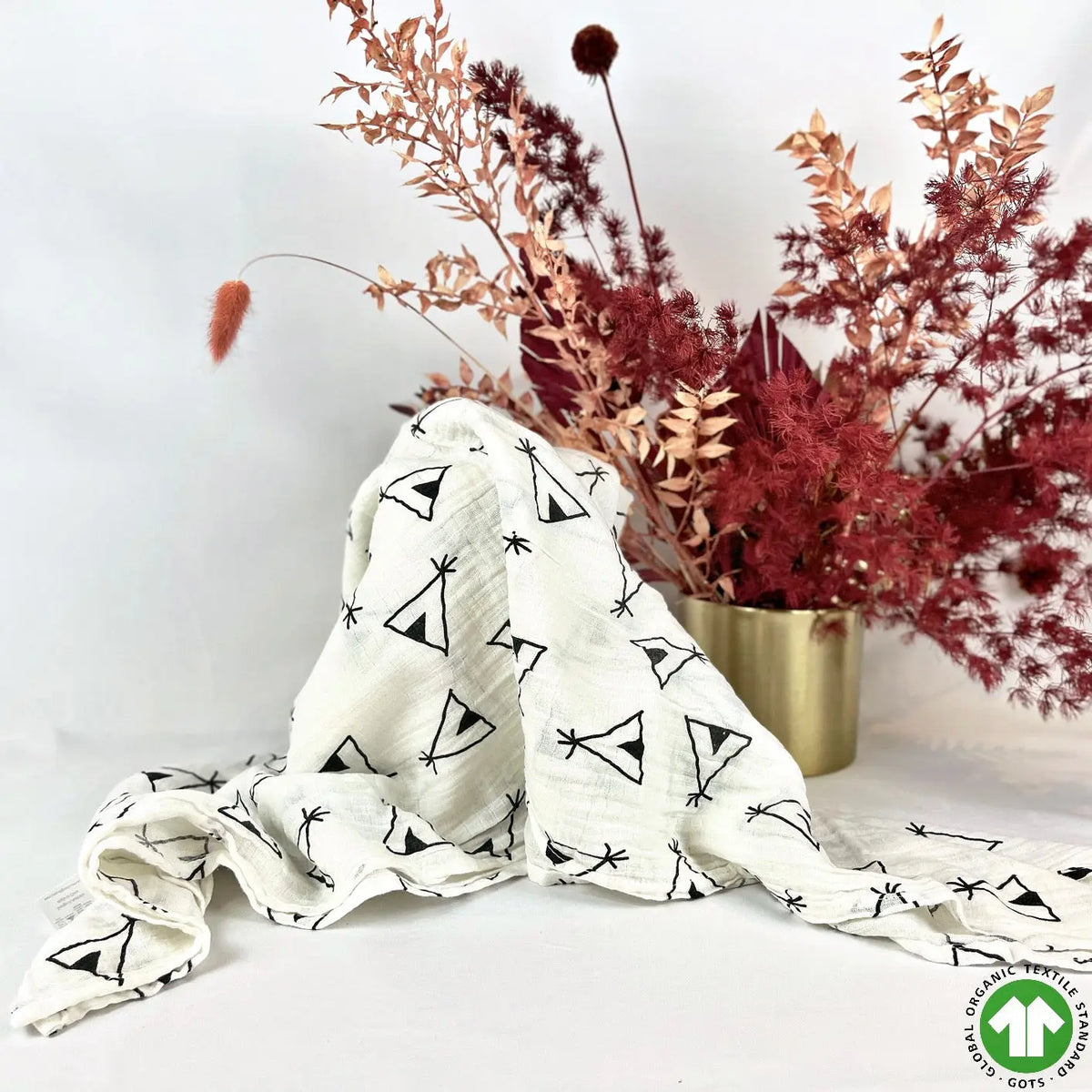 Baby Swaddle Wrap Simplicity - 100% Certified Organic Cotton YAG Boutique