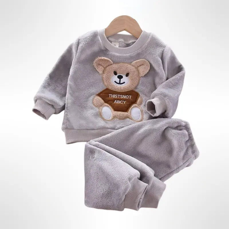 Bear Face Fleece Set for Kids & Baby  kids clothing YAG Boutique