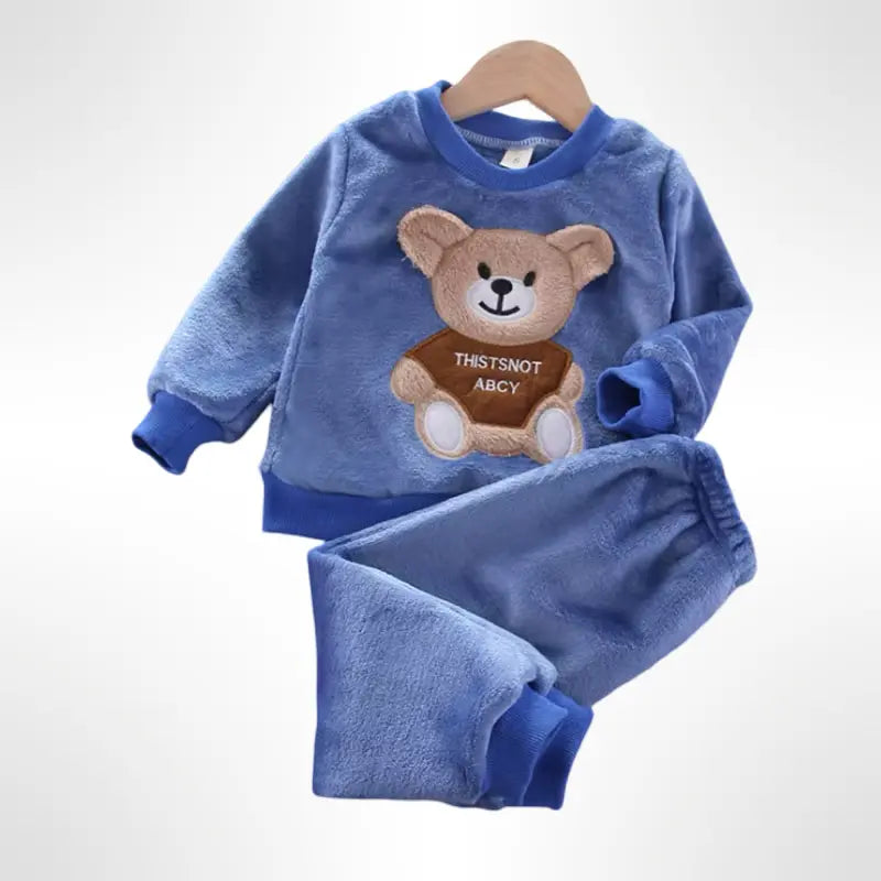 Bear Face Fleece Set for Kids & Baby  kids clothing YAG Boutique