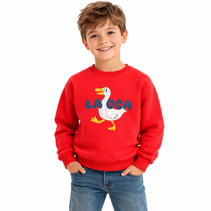 Warm Children's Crewneck Sweatshirt  kids clothing YAG Boutique