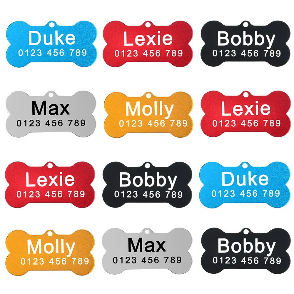 DIY Engraving Dog Tag Bone Yesy All Goods