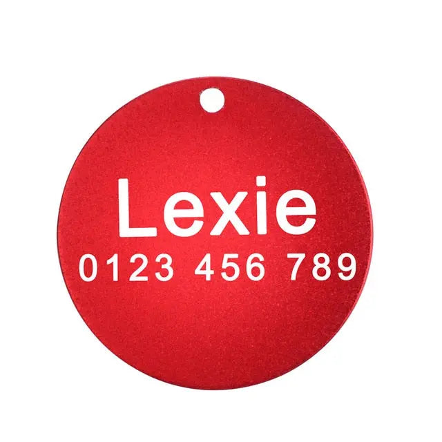 DIY Engraving Dog Tag Round Yesy All Goods