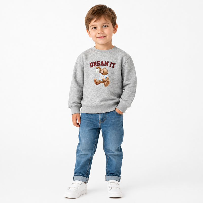 Dream It Teddy Bear Jumper   YAG Boutique