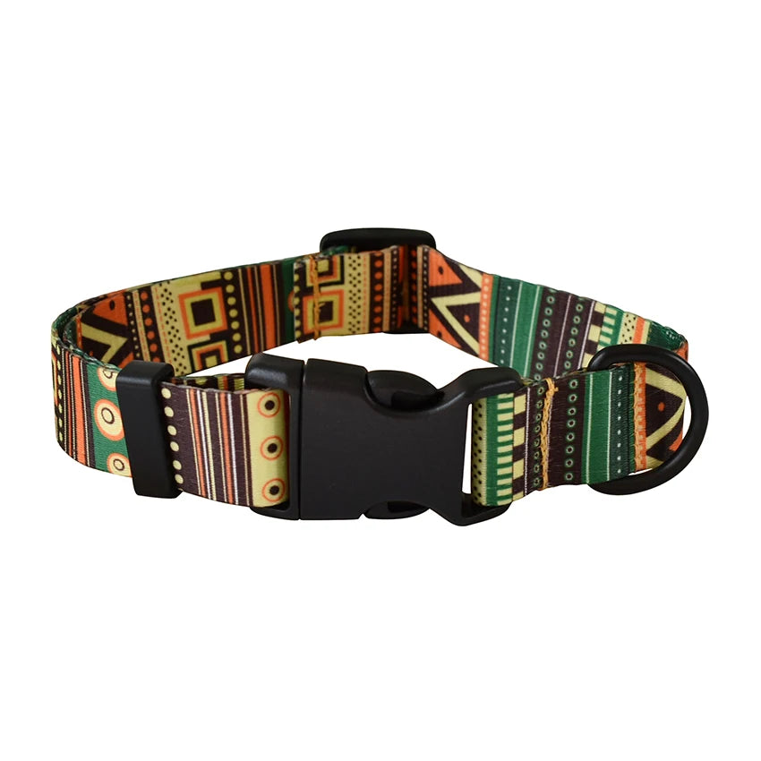 Nylon Printed Attractive Dog Collar  Pet Toys & Accessories YAG Boutique