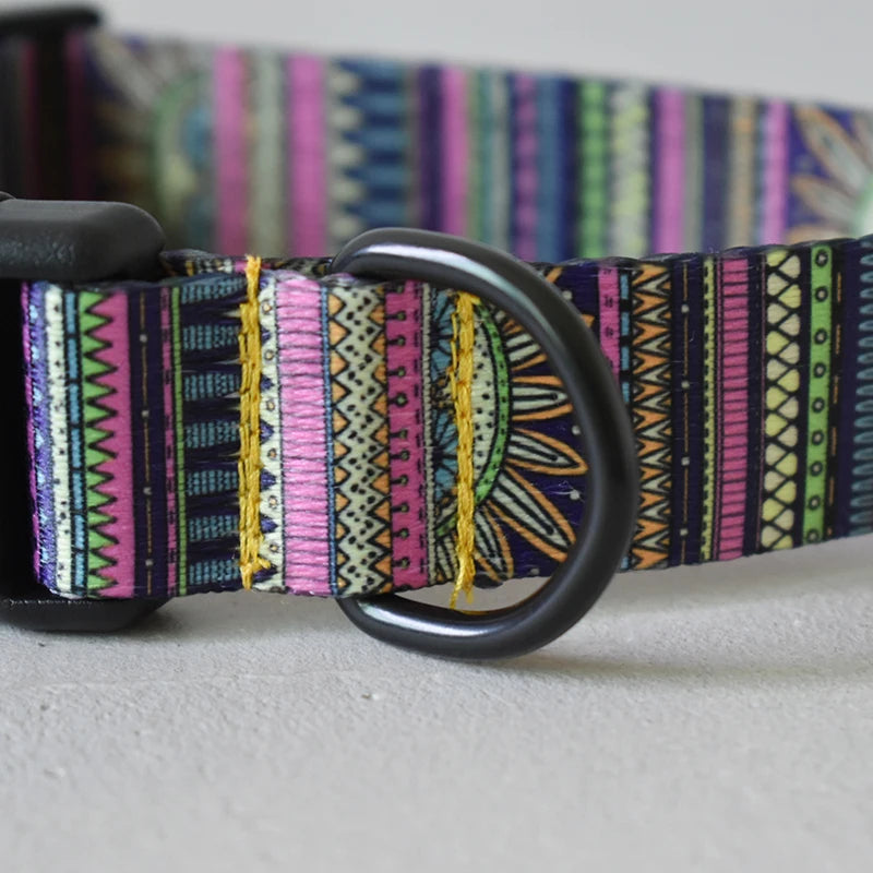 Nylon Printed Attractive Dog Collar  Pet Toys & Accessories YAG Boutique