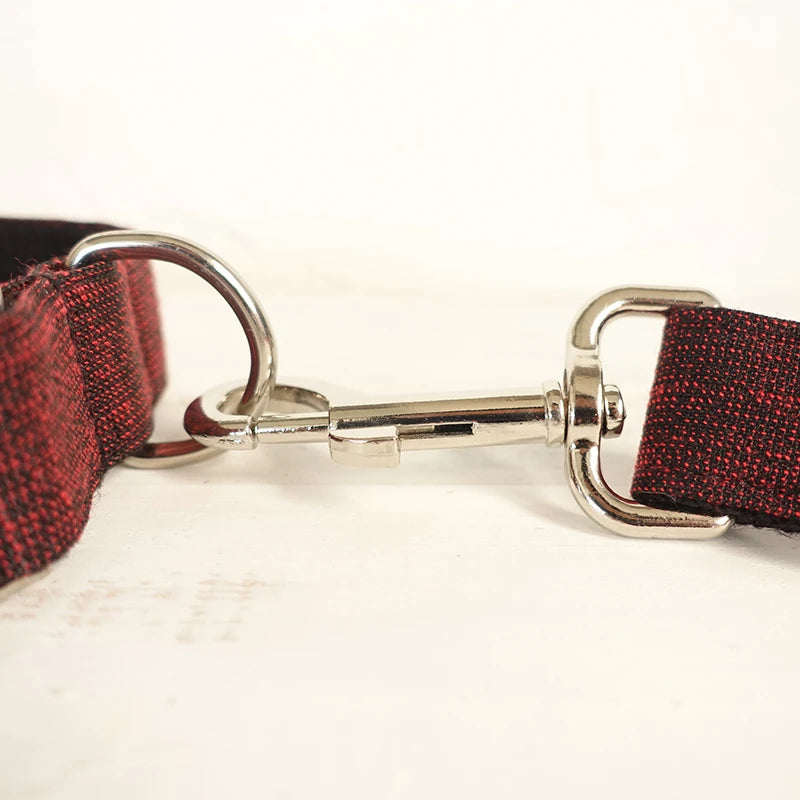 Premium Personalized Nylon Pet Collar &  Leash  Collars Bandanas YAG Boutique