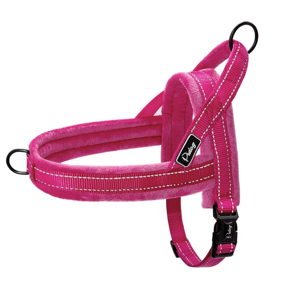 Reflective Stylish Dog Harness - Solid  Harness YAG Boutique