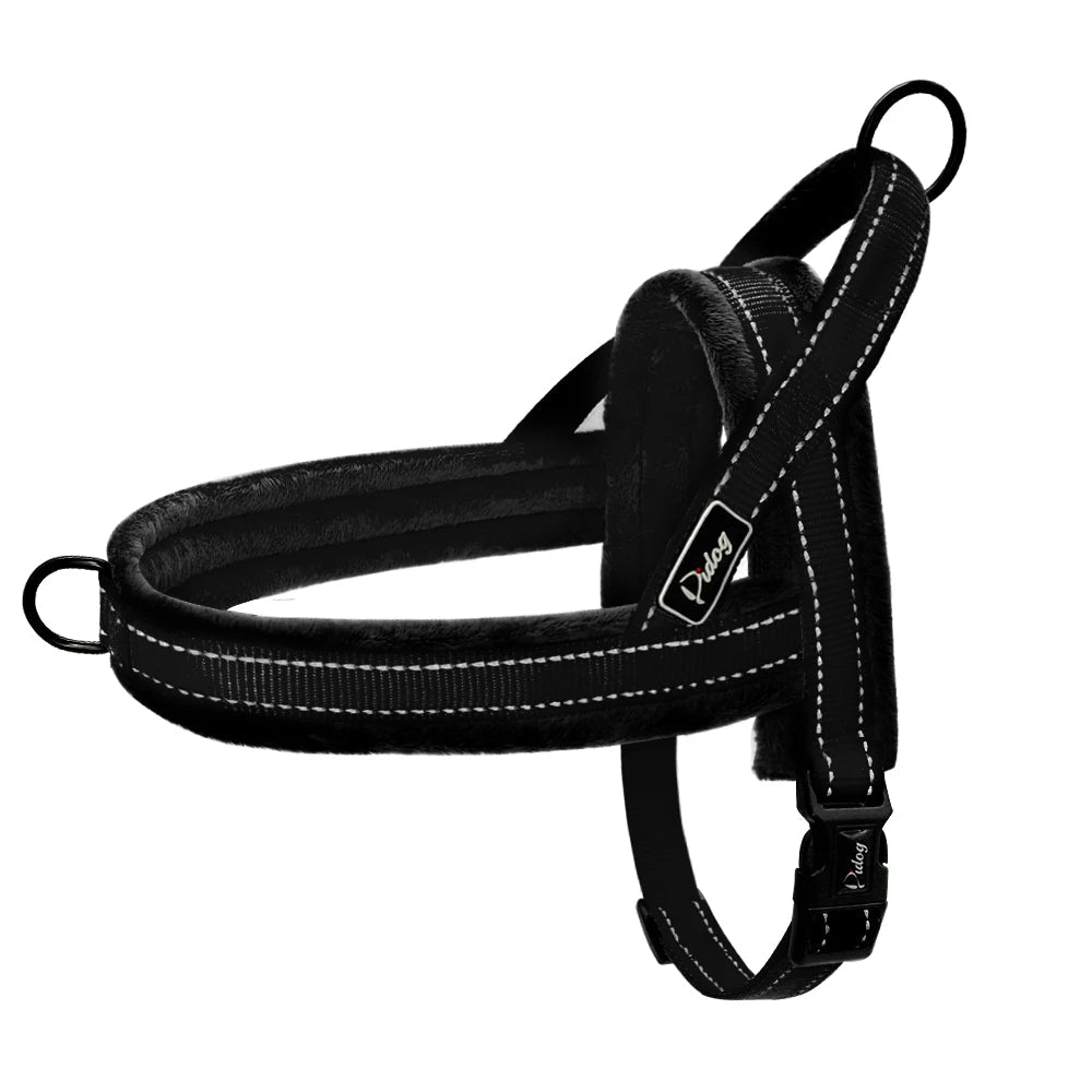 Reflective Stylish Dog Harness - Solid  Harness YAG Boutique
