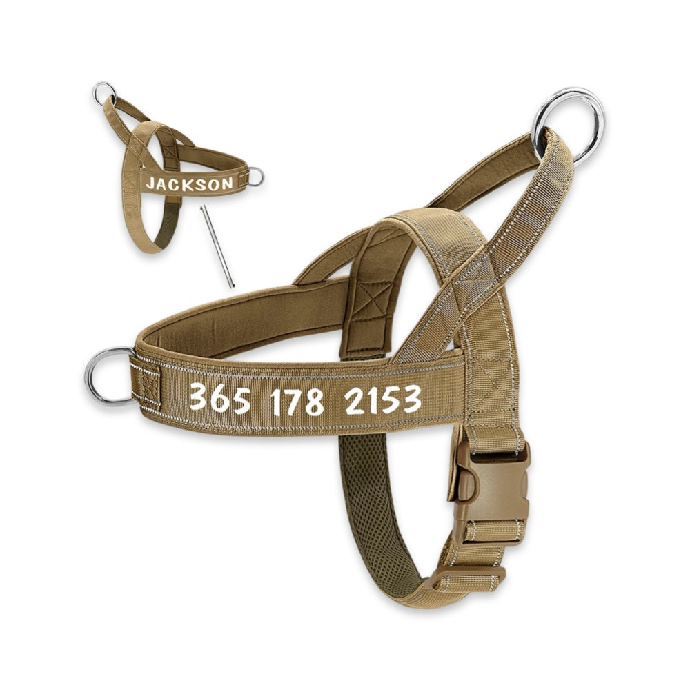 Aussie Guard Personalized No-Pull Dog Harness  pet accessories YAG Boutique