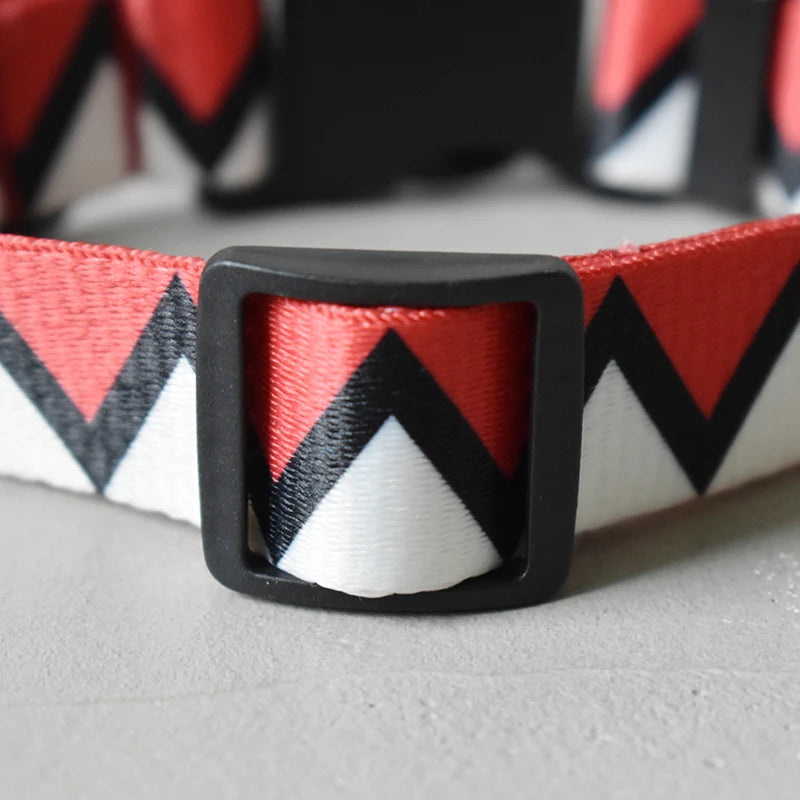 Nylon Printed Attractive Dog Collar  Pet Toys & Accessories YAG Boutique