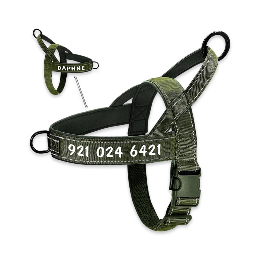 Aussie Guard Personalized No-Pull Dog Harness  pet accessories YAG Boutique