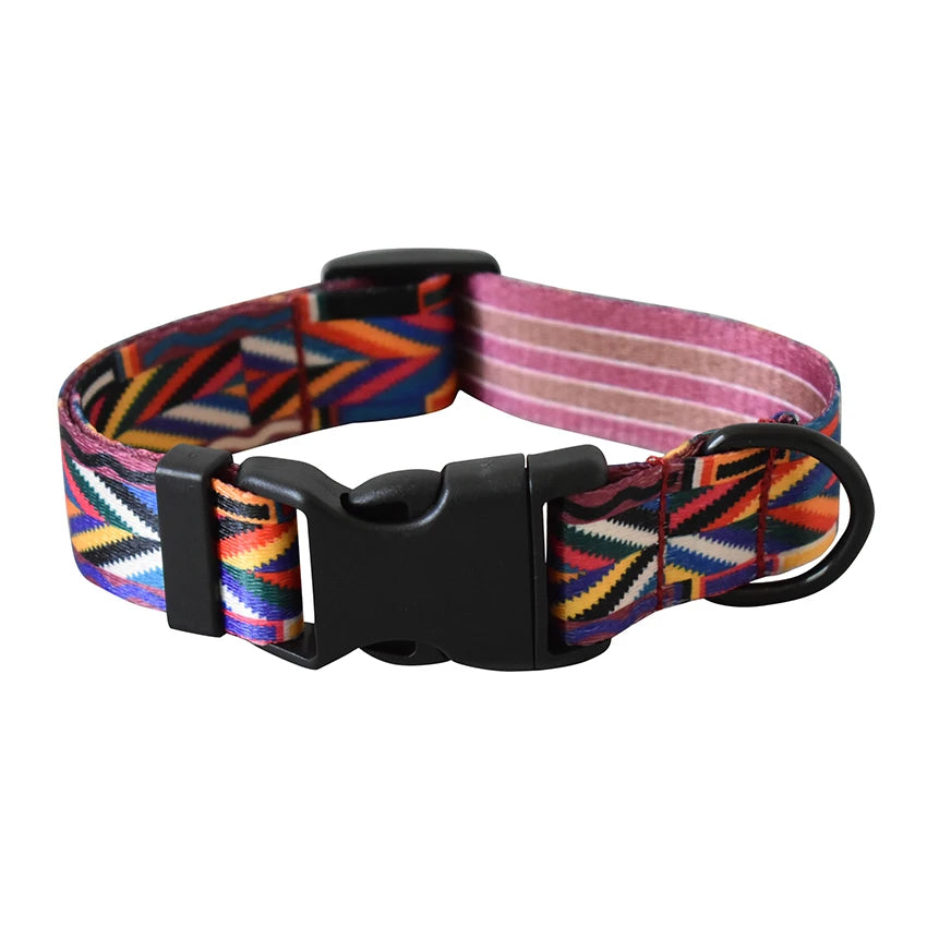 Nylon Printed Attractive Dog Collar  Pet Toys & Accessories YAG Boutique