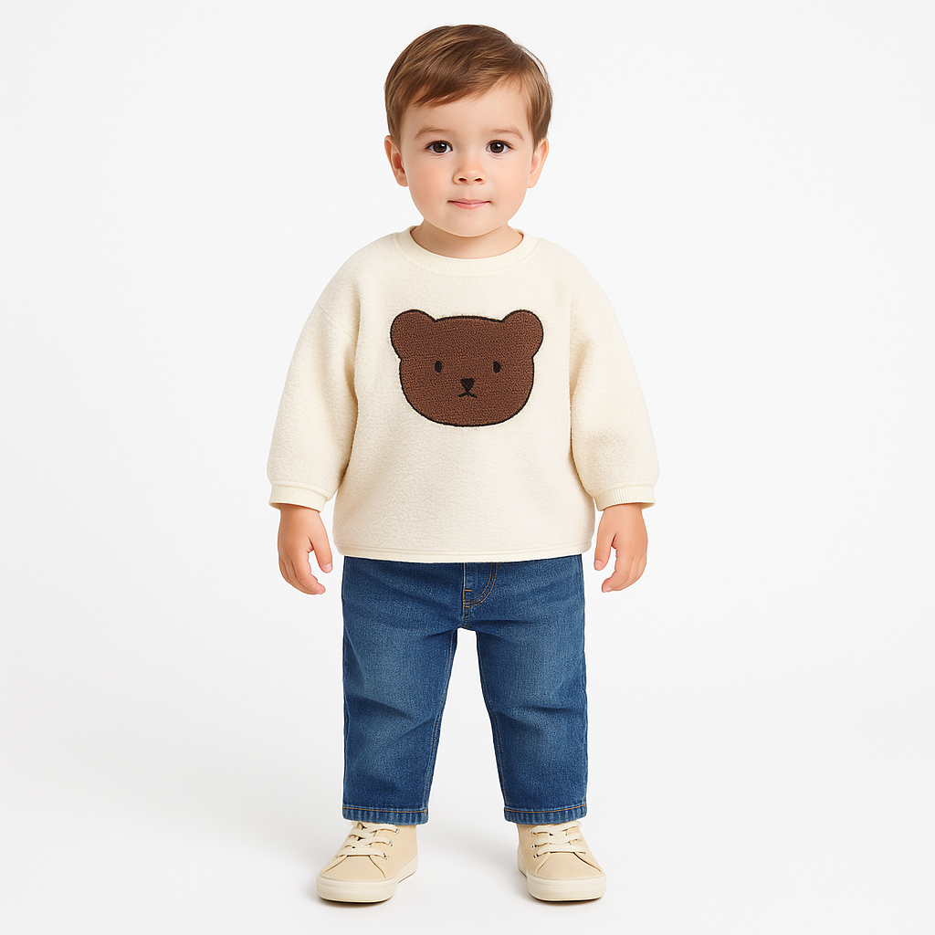 Bear Face Jumper   YAG Boutique