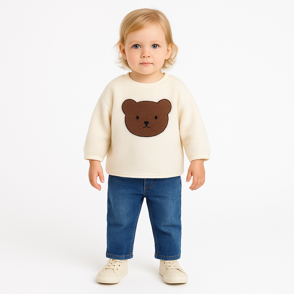 Bear Face Jumper   YAG Boutique