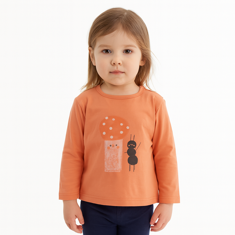 Playful Ant and Mushroom Sweatshirt   YAG Boutique