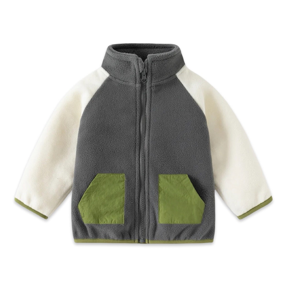 Elysian Urban Color-Block Winter Fleece Jacket  kids clothing YAG Boutique
