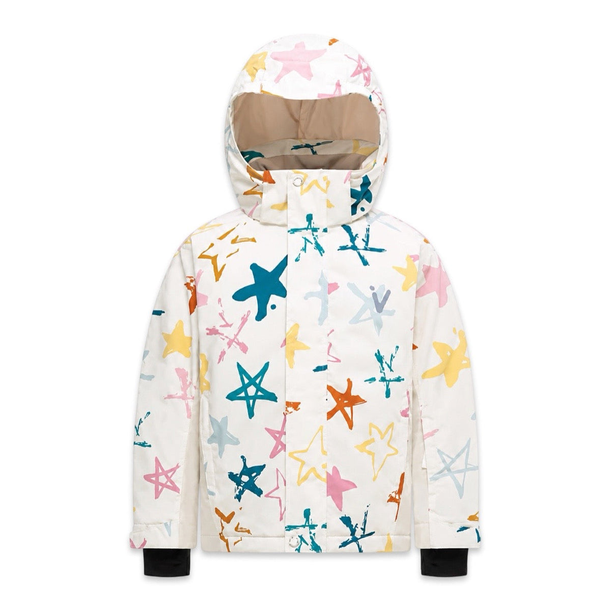 Kids Pastel Star Waterproof Snow Jacket  kids clothing YAG Boutique