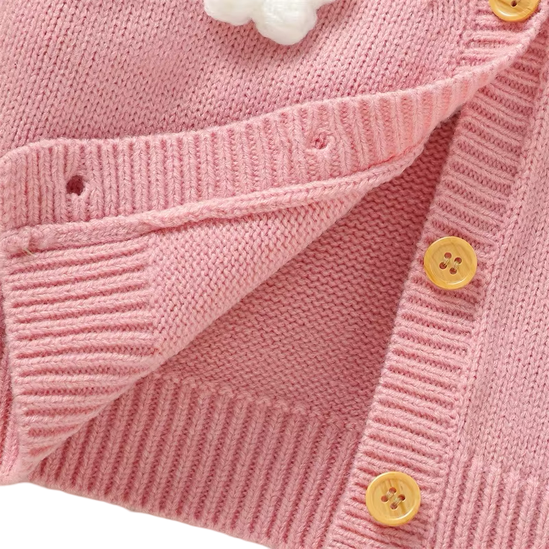 Bloomy Flower Baby Girl Cardigan  girls clothing YAG Boutique
