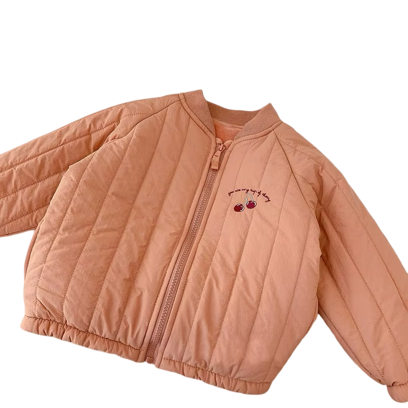 Back Patterned Fleece Jacket for Kids  kids clothing YAG Boutique