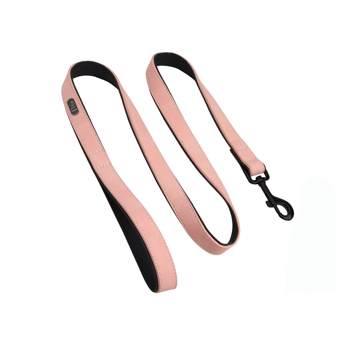 Adjustable Dog Collar & Leash - Solid Colour PU Leather Personalized  Collars Bandanas YAG Boutique