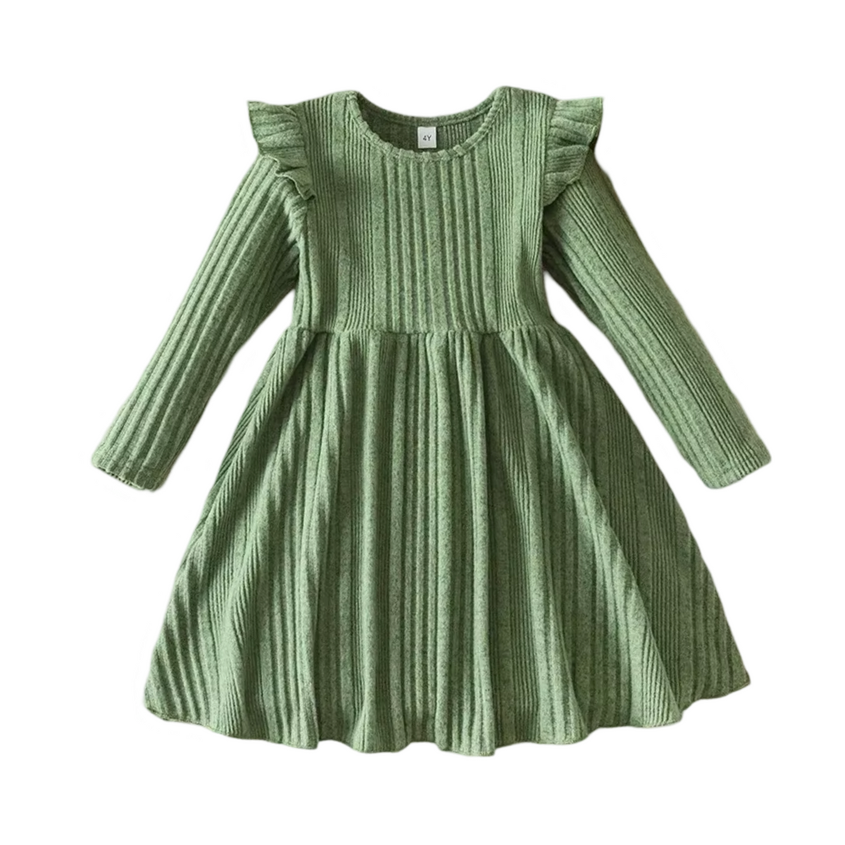 Long Sleeve Knit Dress for Girls  girls clothing YAG Boutique
