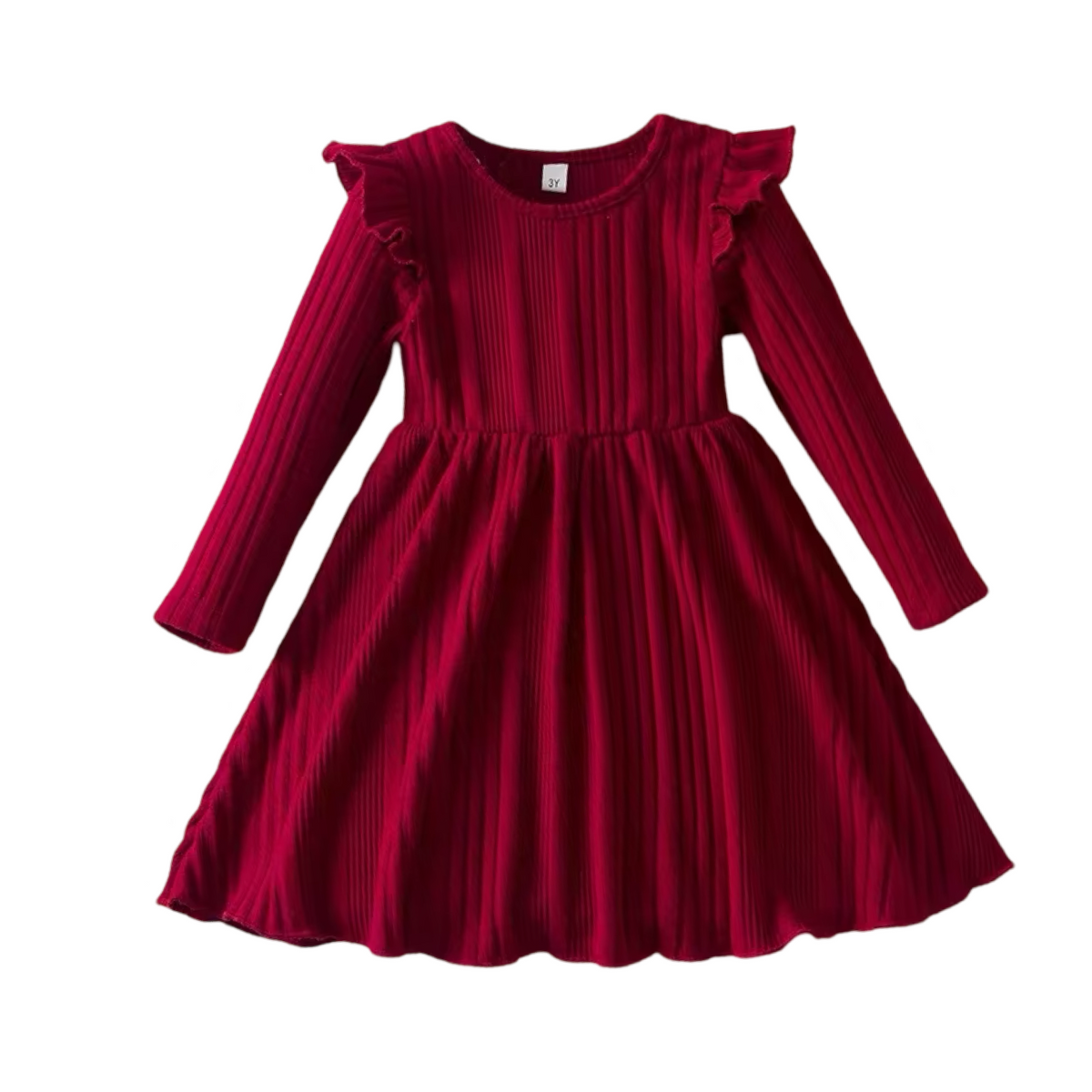 Long Sleeve Knit Dress for Girls  girls clothing YAG Boutique