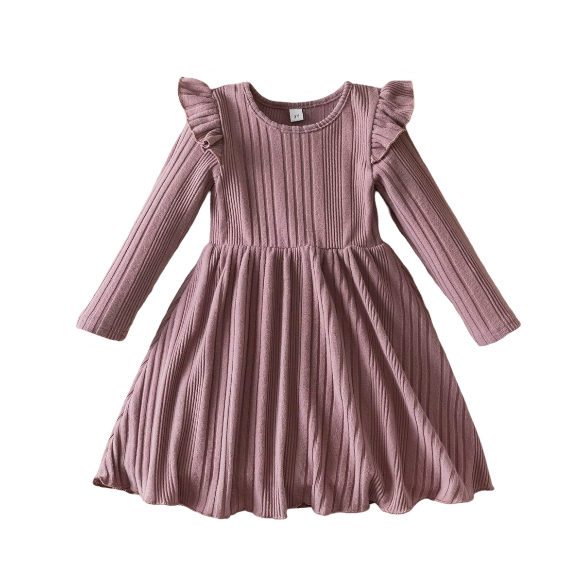 Long Sleeve Knit Dress for Girls  girls clothing YAG Boutique