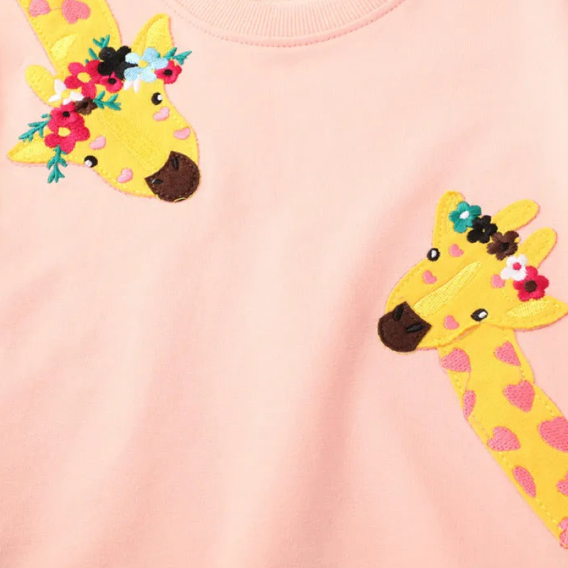 Giraffe Cutie Jumper  kids clothing YAG Boutique