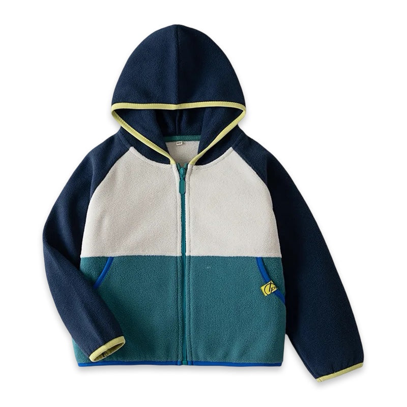 Premium Multi-Tone Kids Zip Hoodie  kids clothing YAG Boutique