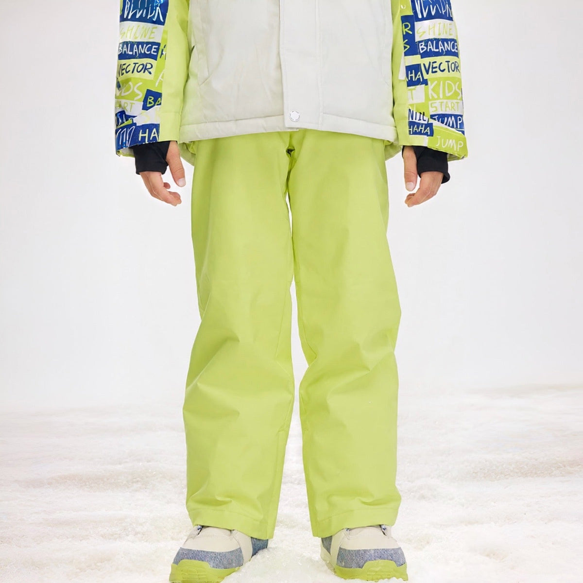 Kids Waterproof Ski & Snowboard Pants with Adjustable Suspenders  kids clothing YAG Boutique