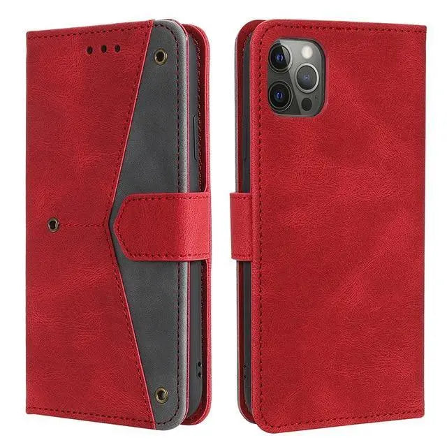 Luxy PU Leather Flip Wallet Card Holder Case for iPhone 12 Series Yesy All Goods