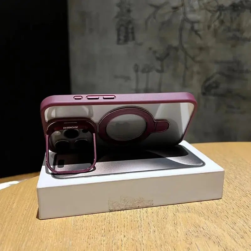 Magsafe with Stand Case for iPhone 14 15 16 Seires   YAG Boutique